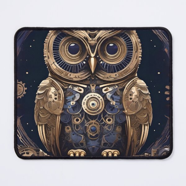 Item preview, Steampunk Astronaut Owl designed and sold by AbsoluteA.