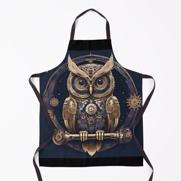 Item preview, Steampunk Astronaut Owl designed and sold by AbsoluteA.