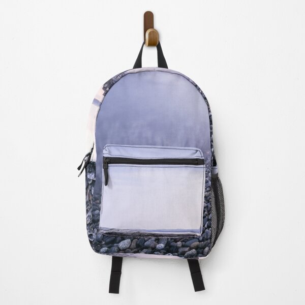 Item preview, Rocky Coastline Reverie: A Symphony of Blue and Grey designed and sold by EmeraldeaArt.