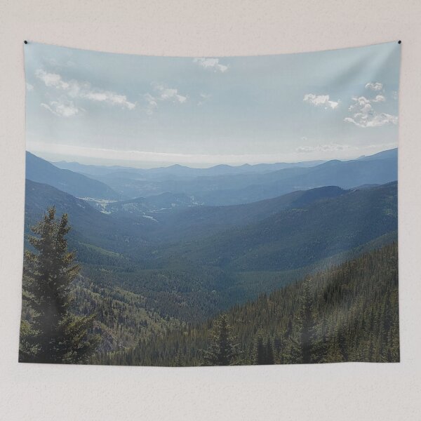 Item preview, rocky mountain photo with tree designed and sold by Barbara Felts.