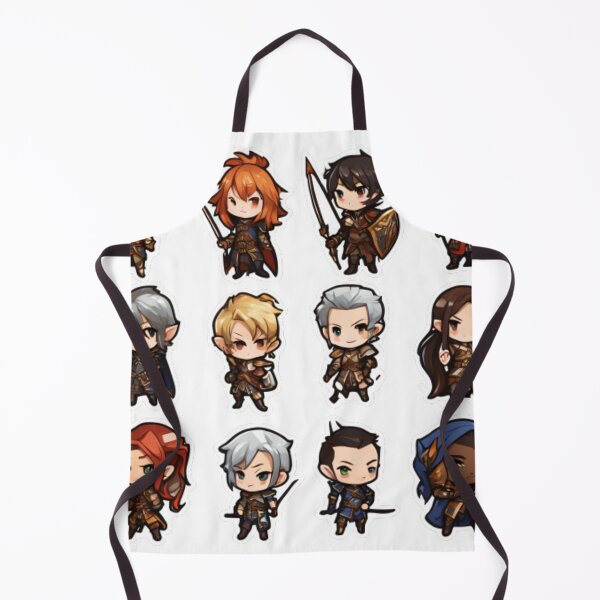 Item preview, Chibi Fantasy Heroes designed and sold by positivVibesArt.