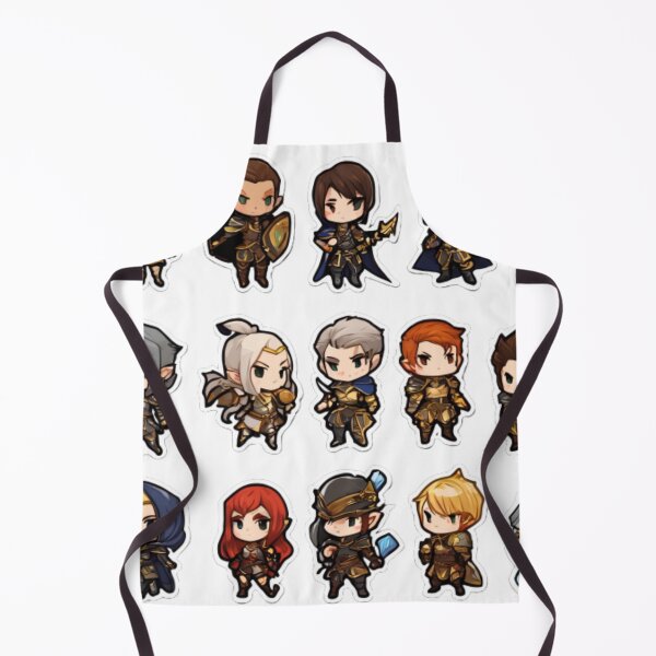 Item preview, Chibi Fantasy Heroes - II designed and sold by positivVibesArt.