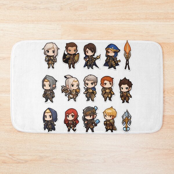 Item preview, Chibi Fantasy Heroes - II designed and sold by positivVibesArt.