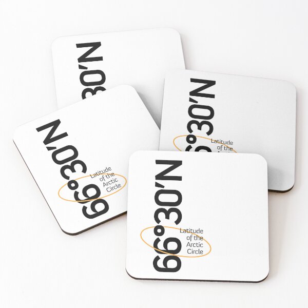 Item preview, Arctic Circle Latitude - 66 degrees North designed and sold by Inc-Solutions.