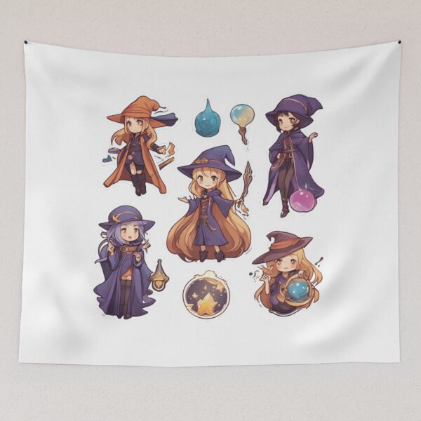 Item preview, Copy of Cute Sorceresses' Chronicles - III designed and sold by positivVibesArt.
