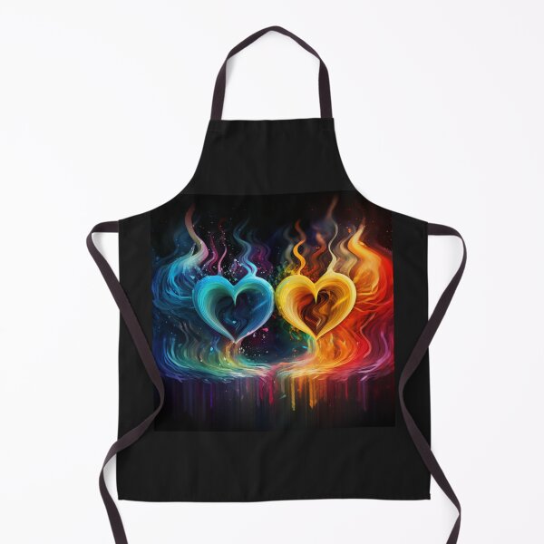 Item preview, Two colorful hearts with love designed and sold by Dreamtodream.