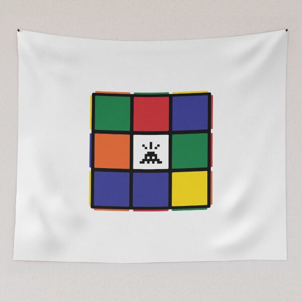 Item preview, Puzzle Cube Invader designed and sold by Pixel-Invader.