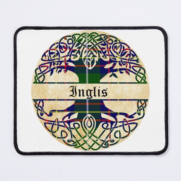 Artikelvorschau, Inglis Tree of Life Clan schottischer Nachname Tartan entworfen und verkauft von BagTown Clans.