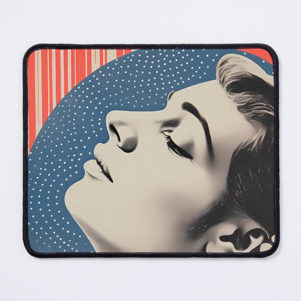 Item preview, Vintage risograph collage of a soviet cosmonaut dreaming of space designed and sold by anass002.