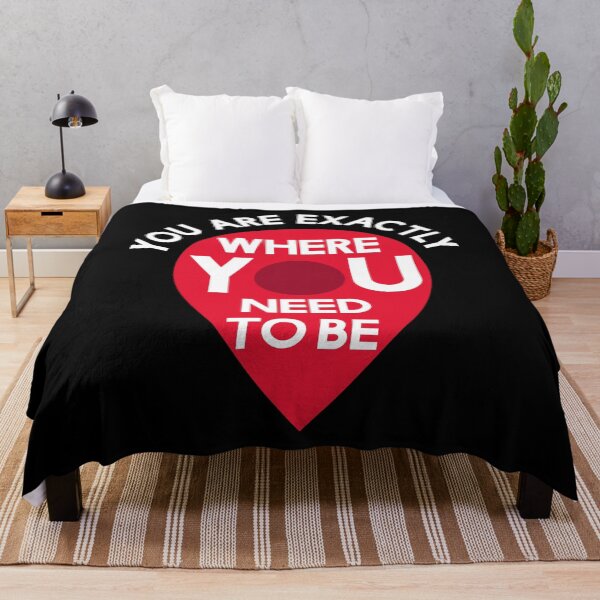 Item preview, You are exactly where you need to be designed and sold by Kanistamps.