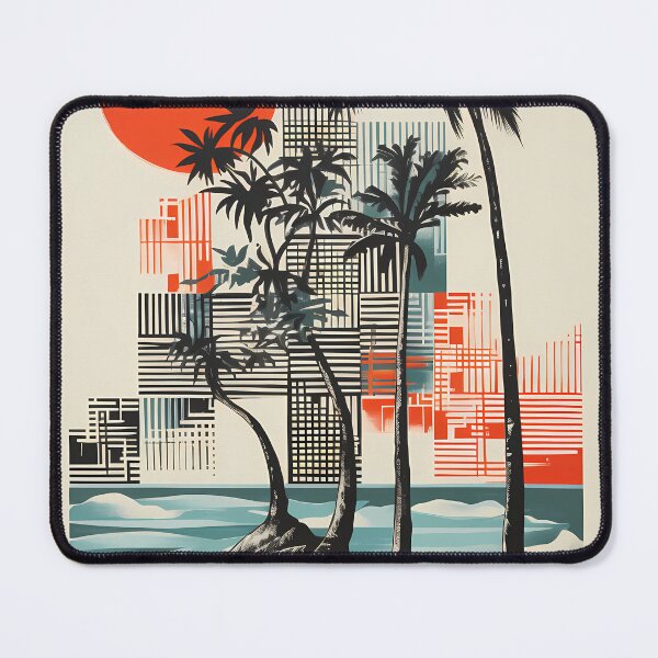 Item preview, Palm tree on a small island designed and sold by anass002.