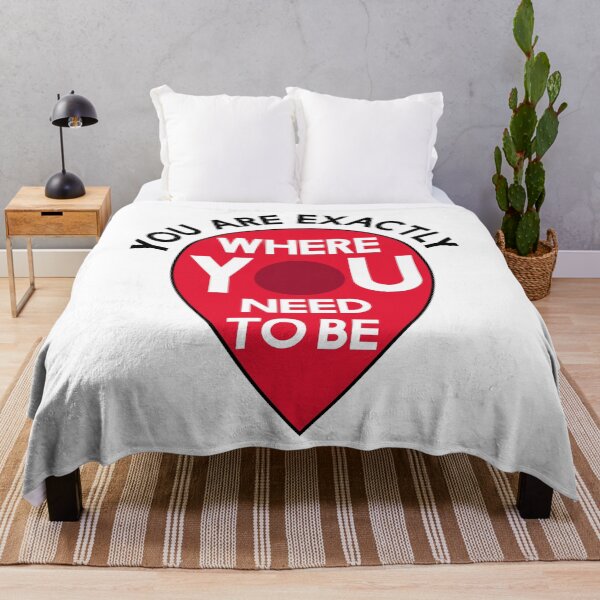 Item preview, You are exactly where you need to be designed and sold by Kanistamps.