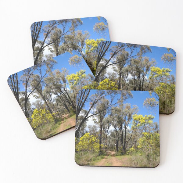 Item preview, Spring Flowers In Australian Landscape In A Box Ironbark Forest designed and sold by Robbie Alexander.