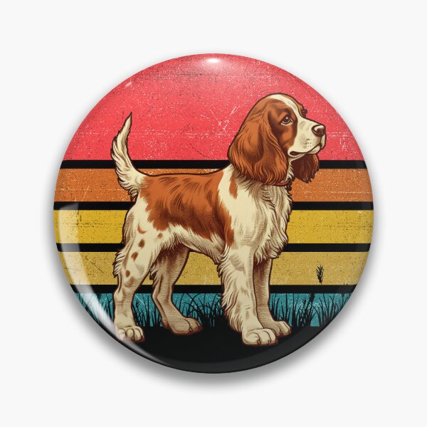 Item preview, Welsh Springer Spaniel Vintage Retro Sunset designed and sold by rafaeltto.