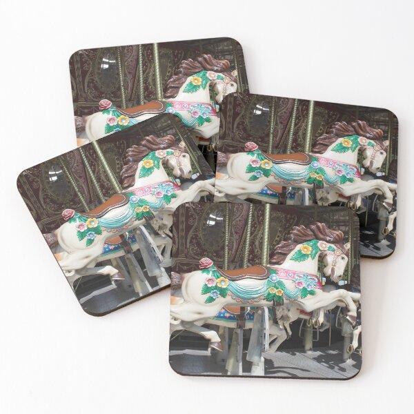Item preview, Carousel Horse With Flowers designed and sold by kaylanaiad.