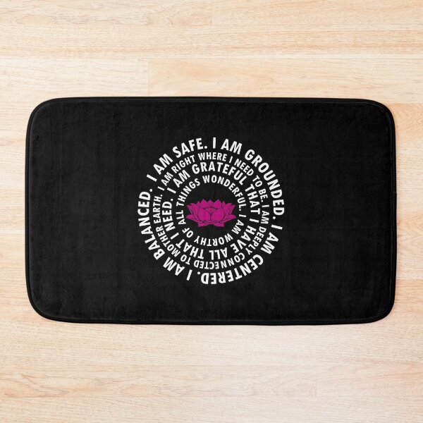 Item preview, Lotus Yoga Zen Inspirational Affirmations designed and sold by PixelPop1.
