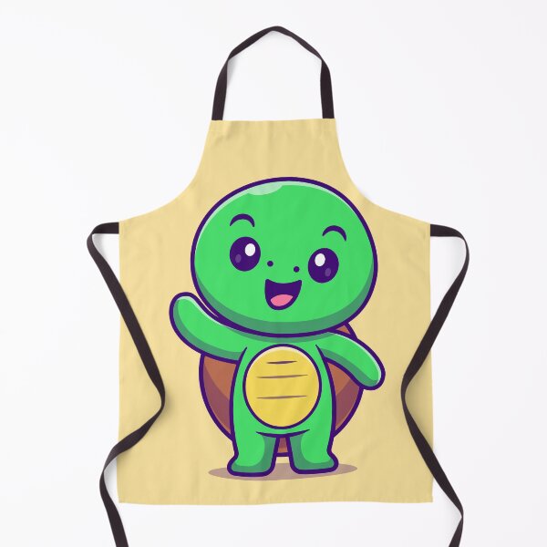 Item preview, Friendly Wave: Cute Turtle Cartoon designed and sold by hjian8219.