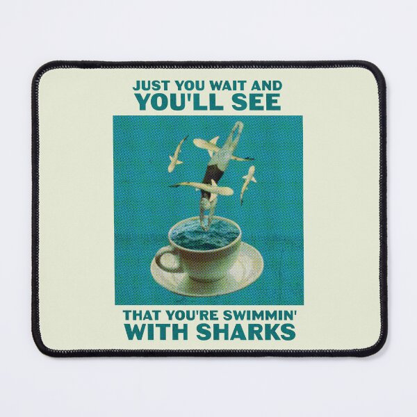 Item preview, Swimmin' With Sharks designed and sold by atxevi.