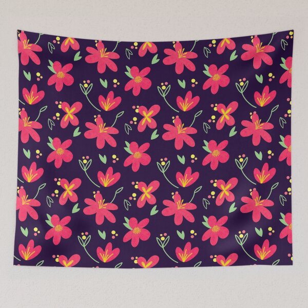 Item preview, Vivacious Flowers Dark designed and sold by KateKontraband.