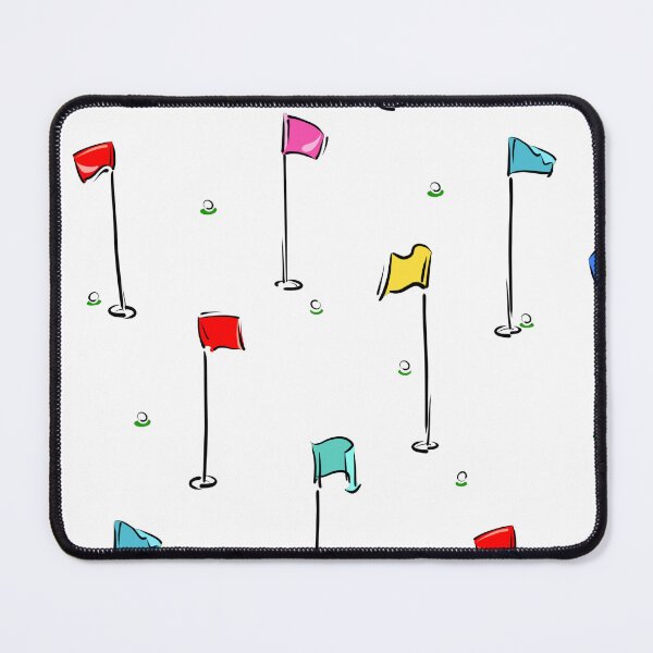 Item preview, Golf Puttin’ on the Green | White + Multi designed and sold by L Diane Johnson.