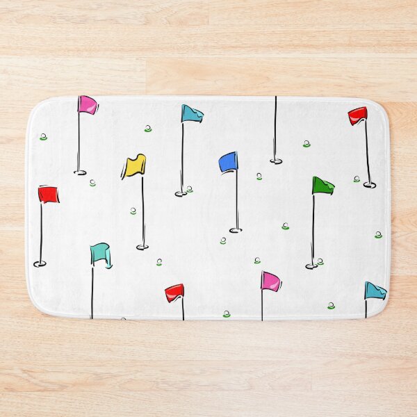 Item preview, Golf Puttin’ on the Green | White + Multi designed and sold by L Diane Johnson.