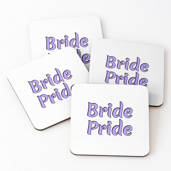 Item preview, Bride Pride  - gay marriage - lesbian wedding designed and sold by Inspirationmotivation.