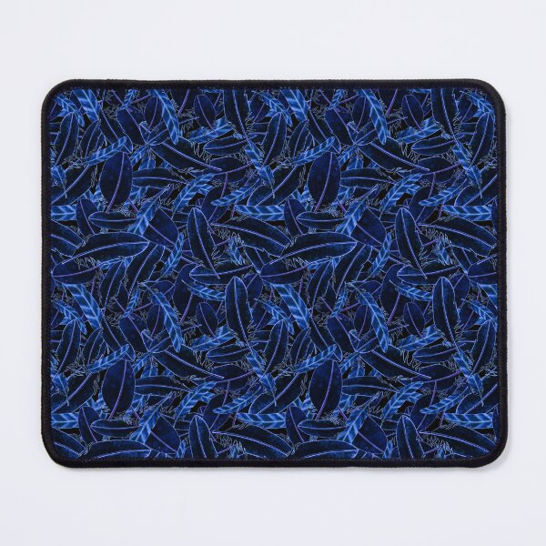 Item preview, Feather Spirit - Dark Blue designed and sold by Motifany.