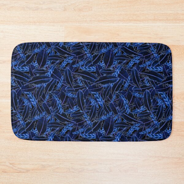 Item preview, Feather Spirit - Dark Blue designed and sold by Motifany.