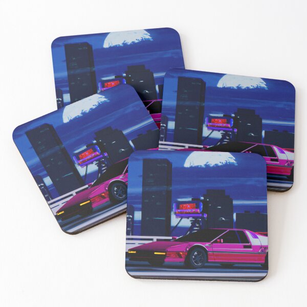 Item preview, Sport red car in the night designed and sold by LiquidOrange.