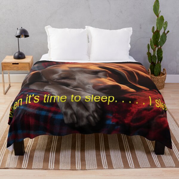 Item preview, Dog sleeps - and Brags About it. designed and sold by shakespeare1212.