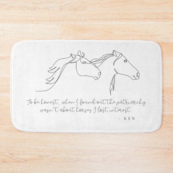 Item preview, To be honest, when I found out the patriarchy wasn't about horses, I lost interest.  designed and sold by Christie Olstad.