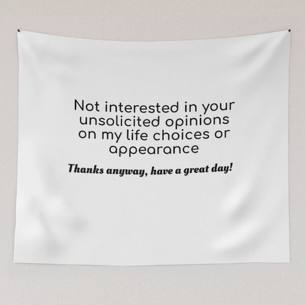 Item preview, Not Interested, Thanks designed and sold by scratchedhand.