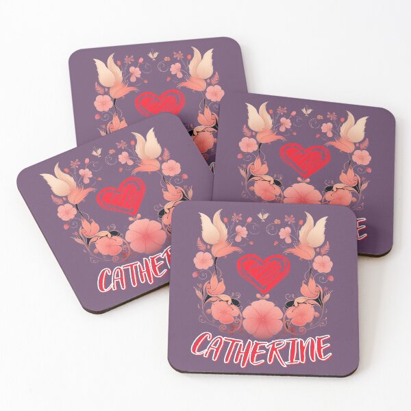 Item preview, Catherine Name with Heart designed and sold by Molineriani.
