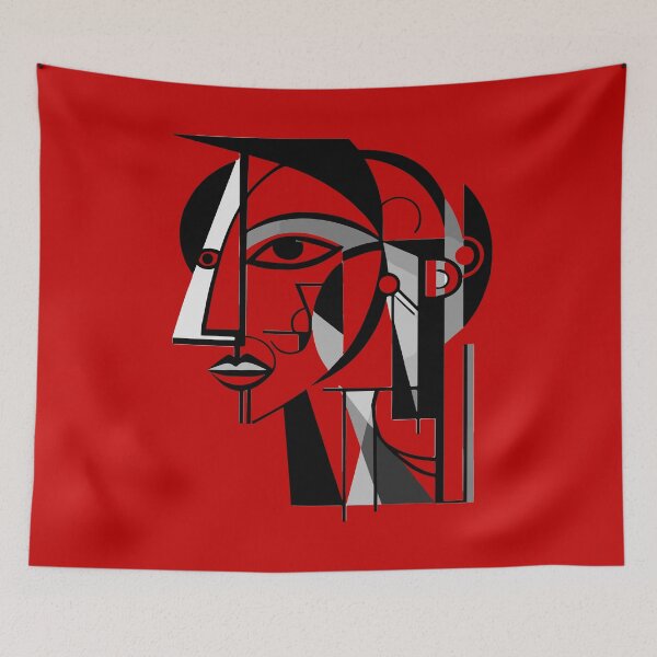Item preview, Cubist Woman designed and sold by Texterns.