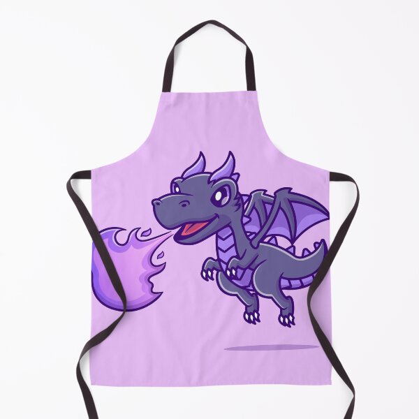Item preview, Fiery Friend: Cute Dragon with Fire Cartoon designed and sold by hjian8219.
