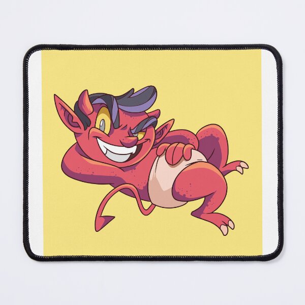 Item preview, Cheeky Devil: Hand-Drawn Cartoon Illustration designed and sold by hjian8219.