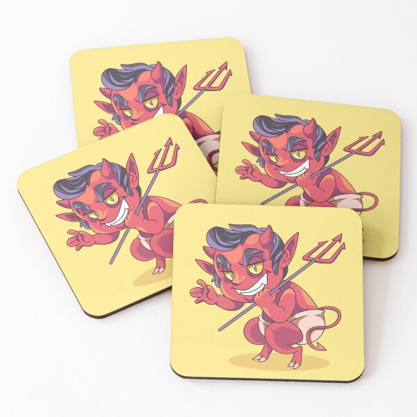 Item preview, Cheeky Devil: Hand-Drawn Cartoon Illustration designed and sold by hjian8219.