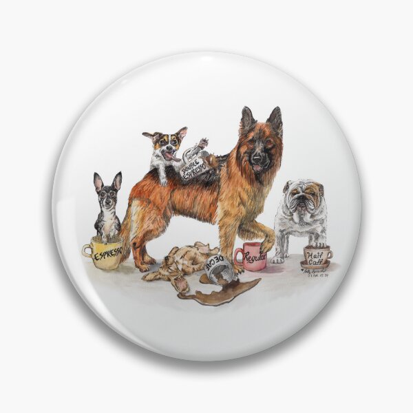 Item preview, Coffee Dogs designed and sold by HollySimental.