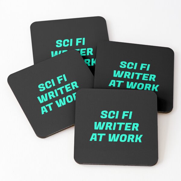 Item preview, Sci Fi Writer at work   designed and sold by Inspirationmotivation.