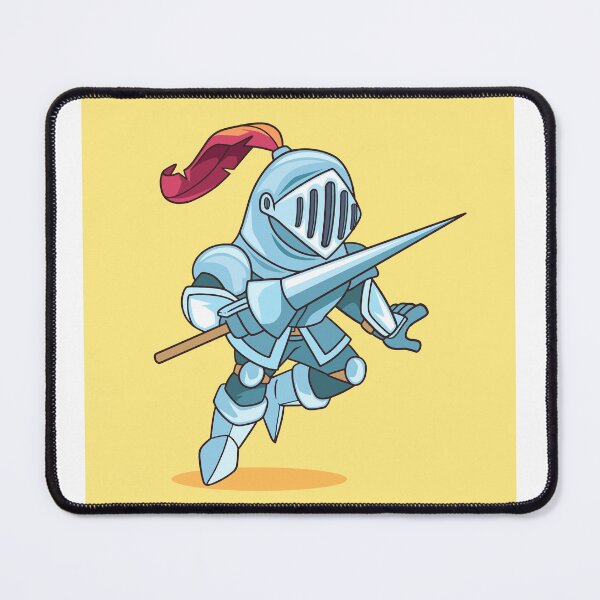 Item preview, Noble Guardian: Hand-Drawn Knight Cartoon Illustration designed and sold by hjian8219.