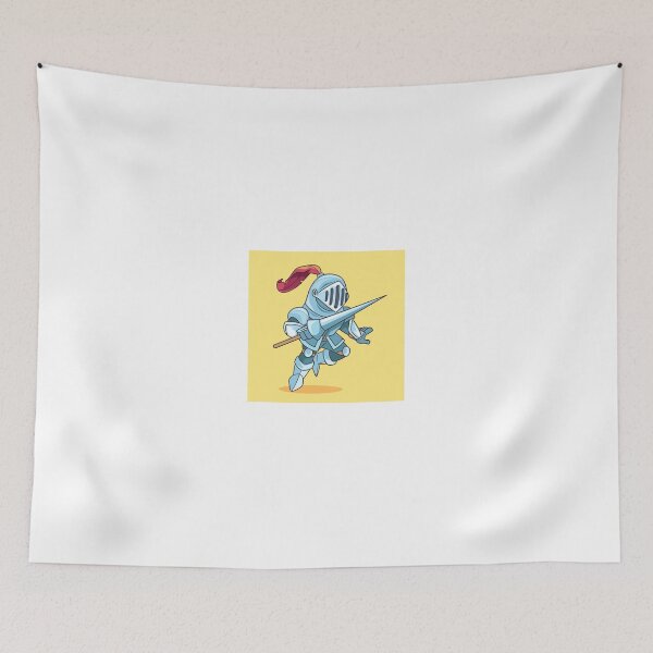 Item preview, Noble Guardian: Hand-Drawn Knight Cartoon Illustration designed and sold by hjian8219.