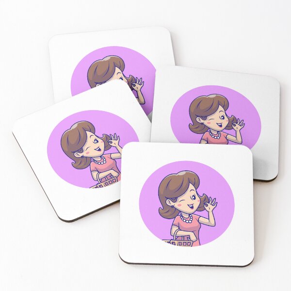 Item preview, Retail Therapy: Cute Woman Shopping Cartoon designed and sold by hjian8219.