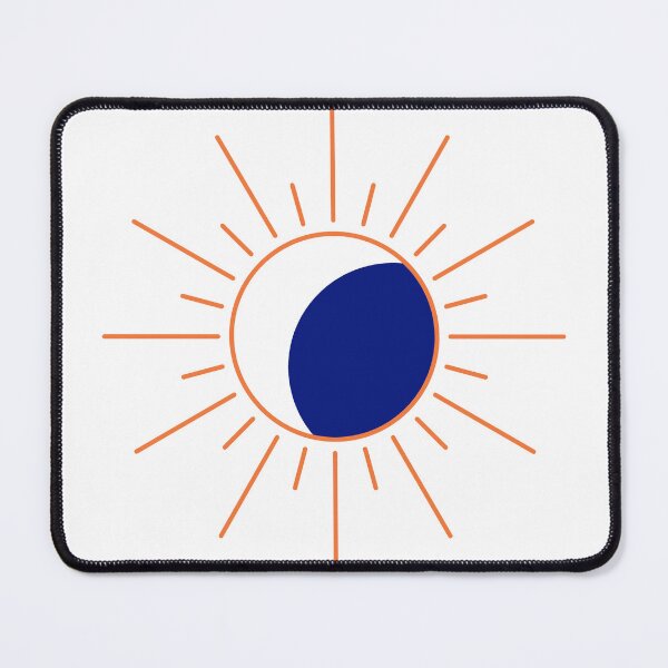 Item preview, Orange and blue Sun & Moon designed and sold by Allie Rockhill.