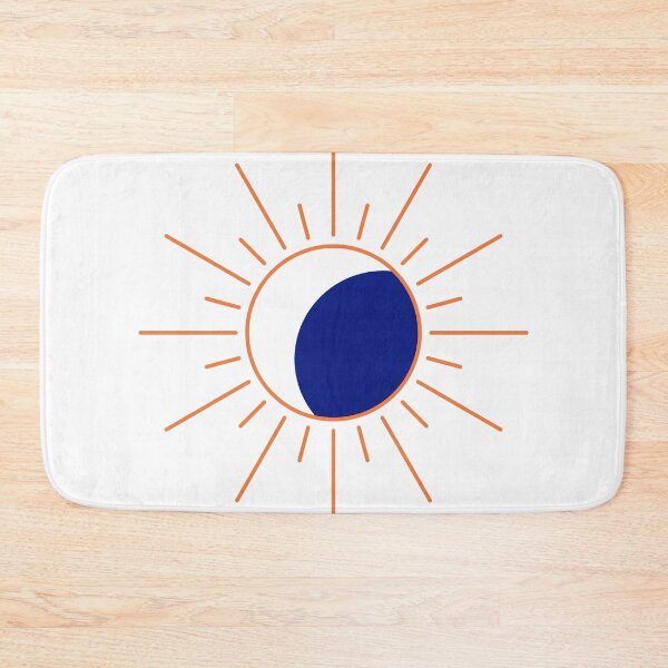 Item preview, Orange and blue Sun & Moon designed and sold by Allie Rockhill.