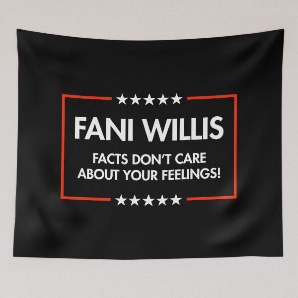 Item preview, Fani Willis - Facts Don't Care About Your Feelings (bold Black) designed and sold by Thelittlelord.