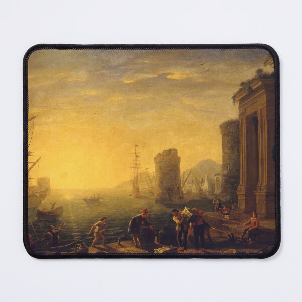 Item preview, Morning in the Harbour (Claude Lorrain) designed and sold by ArtHistorical.