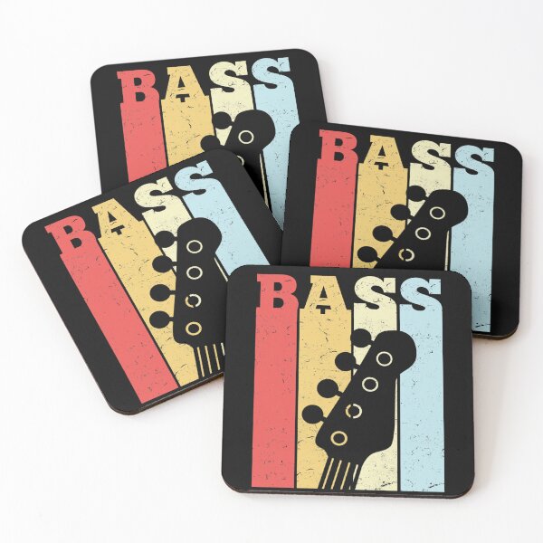 Item preview, Vintage Bass Guitar Neck Funny Bassist Birthday Retro Guitar designed and sold by UtHuynh.