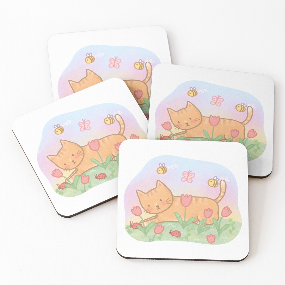 Item preview, Coasters (Set of 4) designed and sold by ZowaStudio.