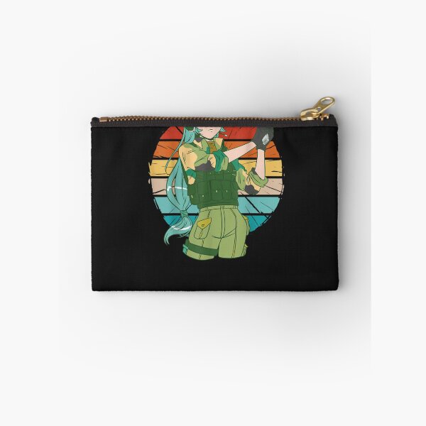 Item preview, Vintage cool anime girl in an army uniform holding a gun designed and sold by UtHuynh.