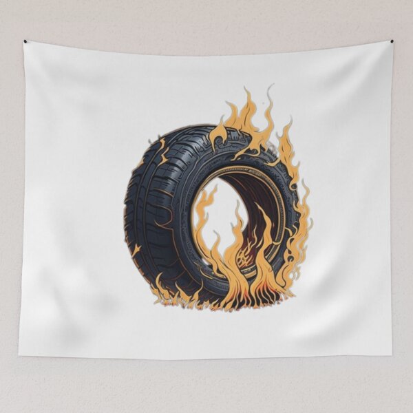 Item preview, Burning Speed: Burning Tire designed and sold by ProductArtistry.